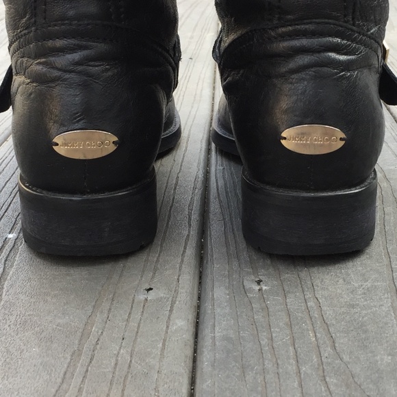 Jimmy Choo  Biker  Boots - Picture 4 of 8